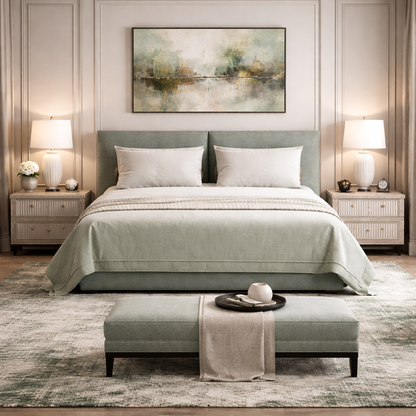 Nova Ease Bed by Urbana Craft furnished in a premium architectural bedroom.