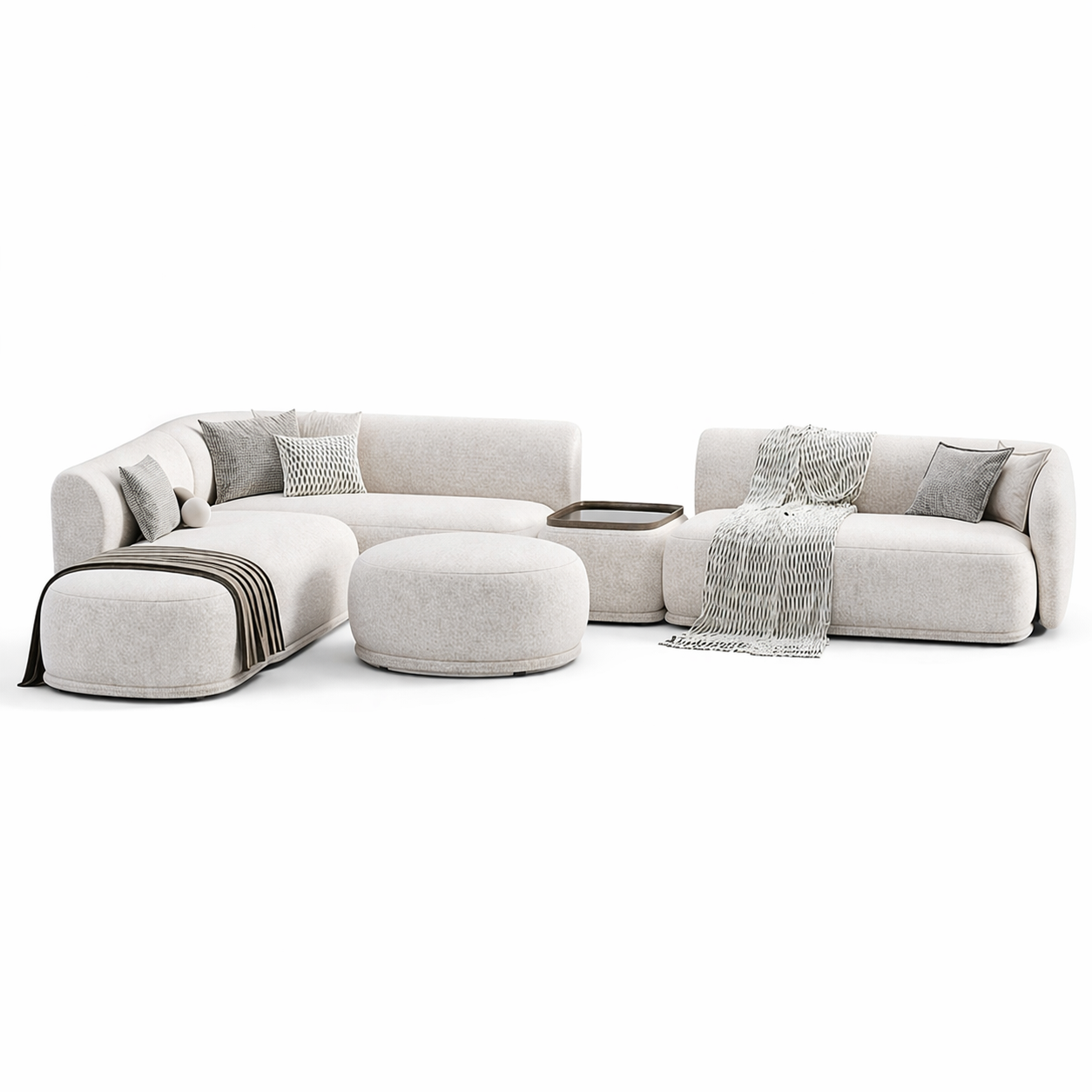 Pearl Sofa by Urbana Craft studio product image highlighting its premium materials and design.