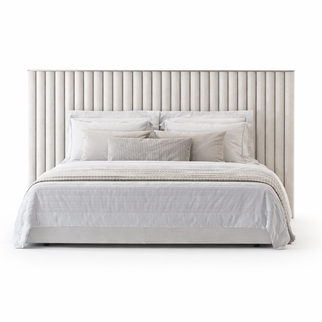 Roman Pillar Bed by Urbana Craft studio product image highlighting its premium materials and design.
