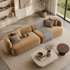 Sculpted Form Sofa by Urbana Craft presented in a luxury designer living room.
