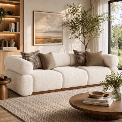 Urbana Cloud Sofa by Urbana Craft showcased in a refined modern residence.